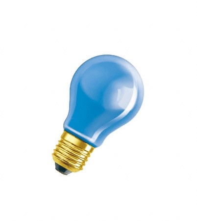 AGL Glühlampe 25W E27 blau